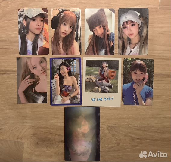 Карты newjeans, twice, txt