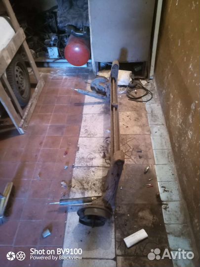 Балка задняя daewoo nexia