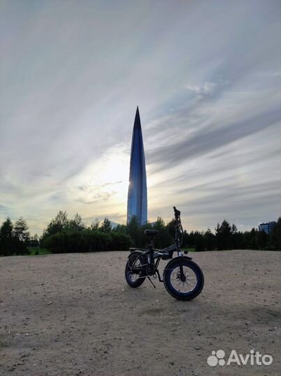 Складной Электровелосипед Minako f10. 51км/ч