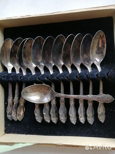 Ложки вилки мельхиоровые СССР