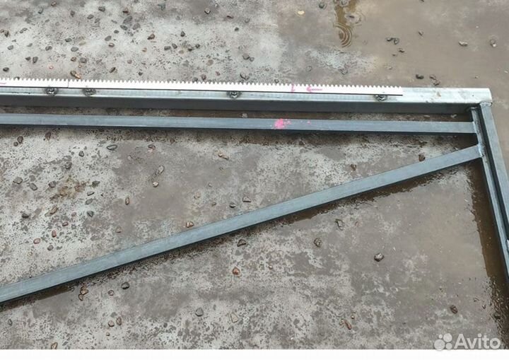 Откатные ворота - каркас