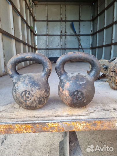 Гиря 16 кг
