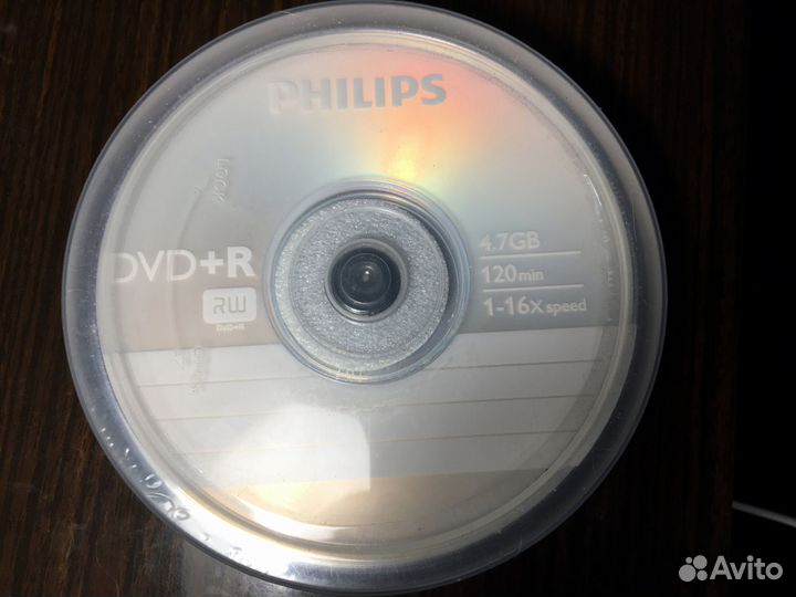 DVD диски philips новые