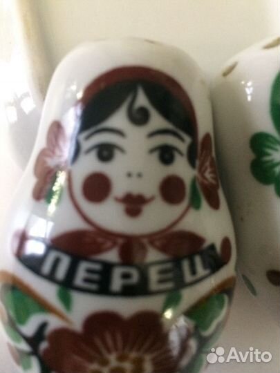 СССР/Солонка/Соль-перец/Вербилки