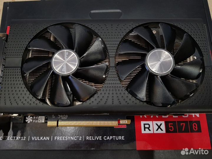 Видеокарта RX 570/580/590 8Gb
