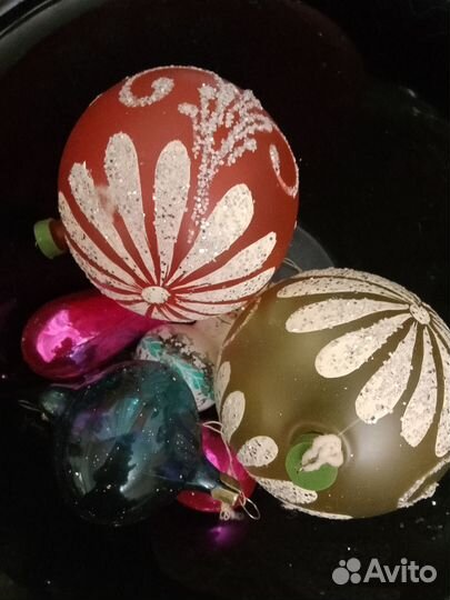 Ёлочные игрушки СССР