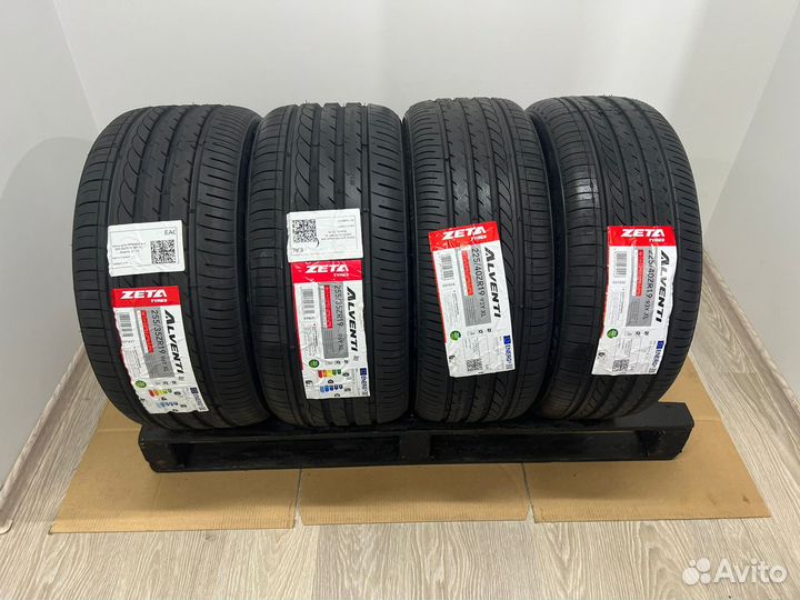 Zeta Alventi 225/40 R19 и 255/35 R19 104Y
