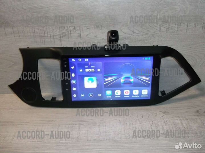 Магнитола Kia Picanto 2 Android с камерой GPS WiFi