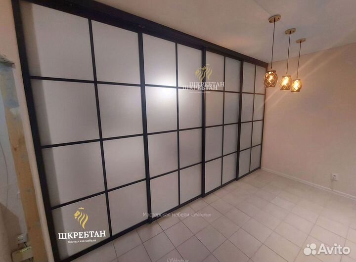 Перегородки раздвижные межкомнатные