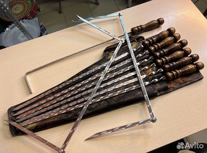 Набор шампуров в чехле