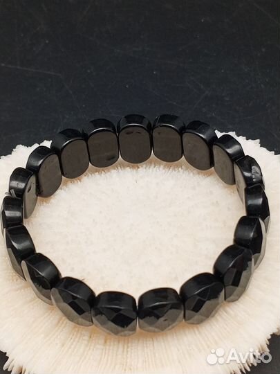 Браслет из обсидиана