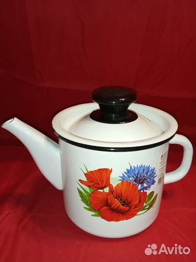 Чайник эмалированный 1л