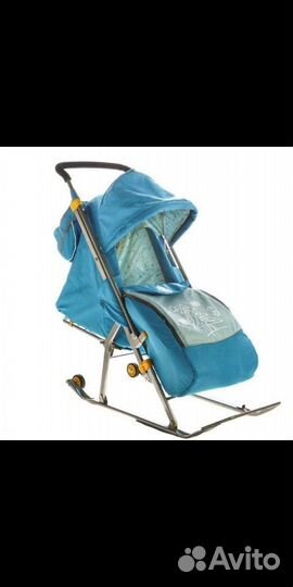 Санки-коляска ника