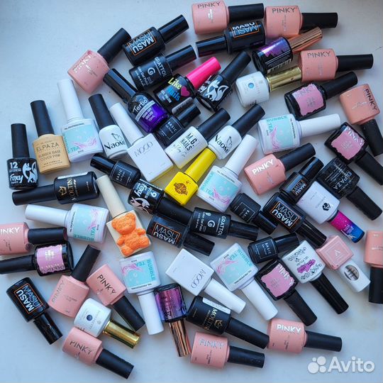 Набор гель-лаков б/у