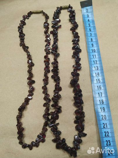 Гранатовые бусы