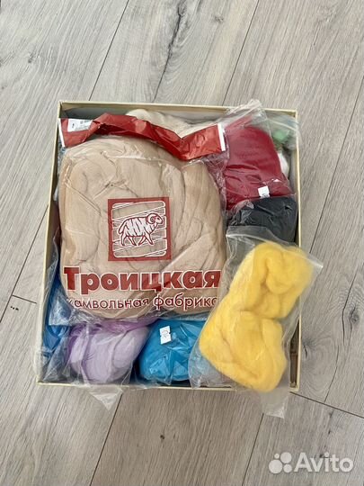 Шерсть и иглы для сухого валяния (фелтинг)