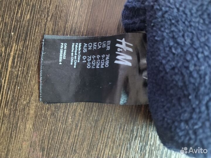 Комплект шапка и снуд варежки