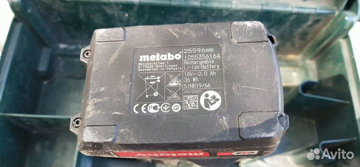 Ударный шуруповерт Metabo SB 18