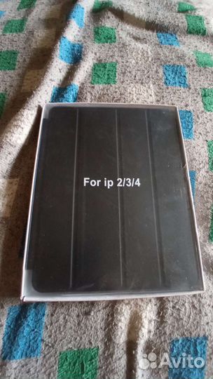 Чехол книжка для iPad 2 3 4 черный