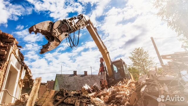 Демонтаж домов в Серпухове объявление продам