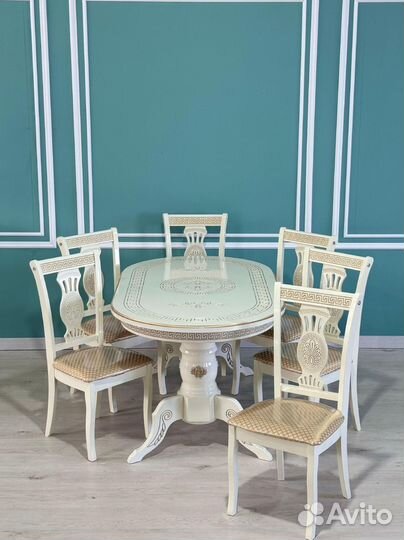 Стол и стулья от производителя. В наличии