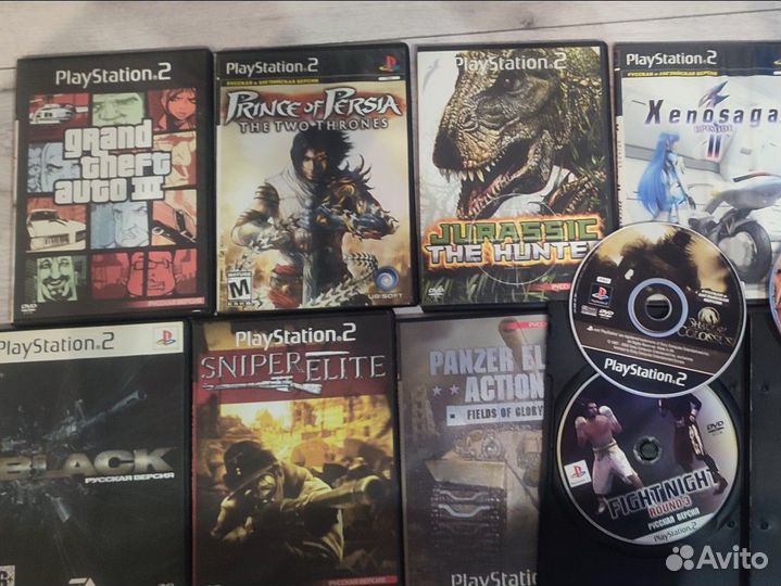 Диски на playstation 2 ps2 пс2