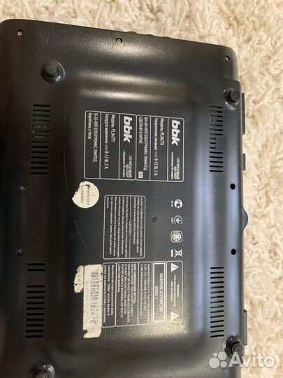 Портативный dvd плеер bbk