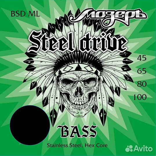 BSD-ML Steel Drive Комплект струн для бас-гитары