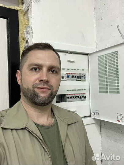 Прокладка кабеля, электрик