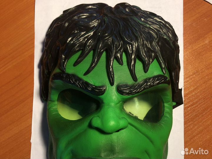 Маска Халк светящаяся