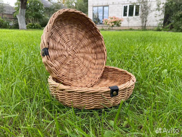 Плетеные тарелочки