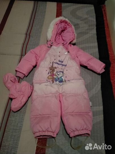 Комбинезон зимний 80-86 р-р