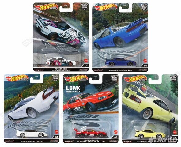 Hot Wheels Premium Car Culture Mountain Drifters