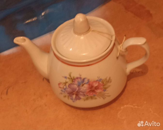Чайник заварочный фарфоровый СССР