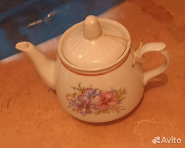 Чайник заварочный фарфоровый СССР