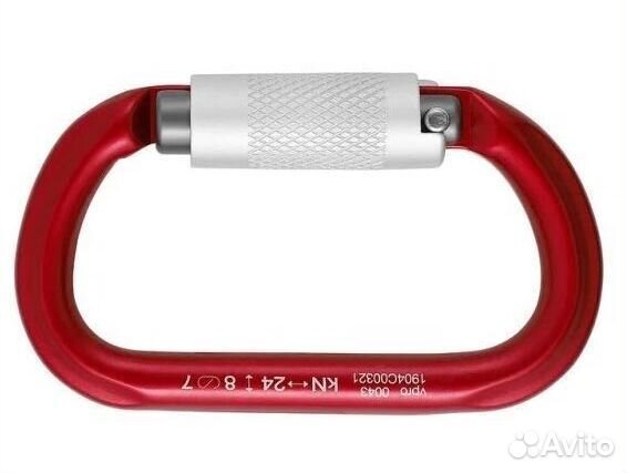 Карабин дюралевый Овал автомат с keylock