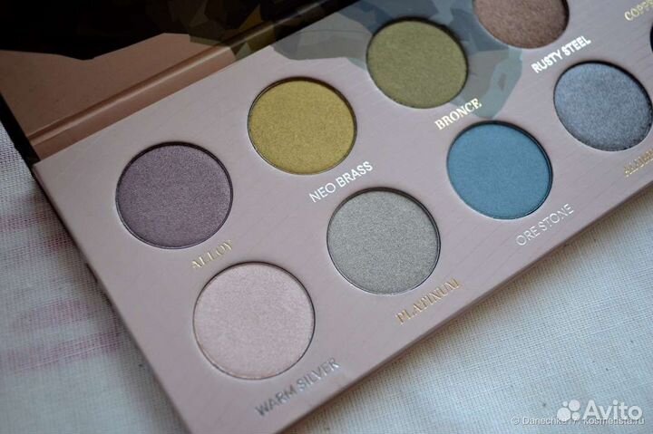 Палитра теней Zoeva