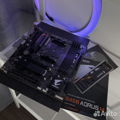 Материнская плата gigabyte B450 aorus M купить в Санкт-Петербурге ...