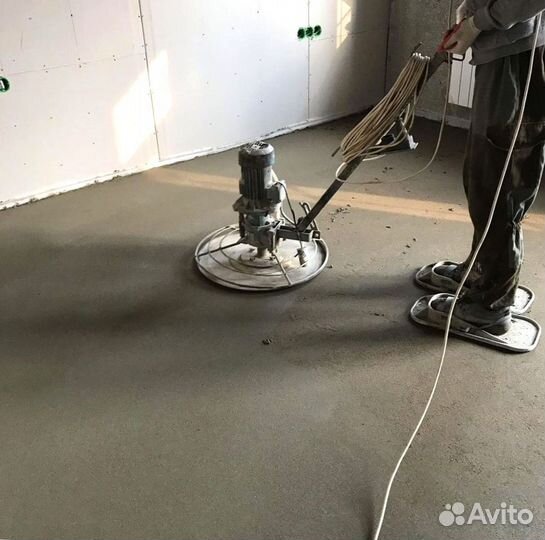 Полусухая стяжка пола