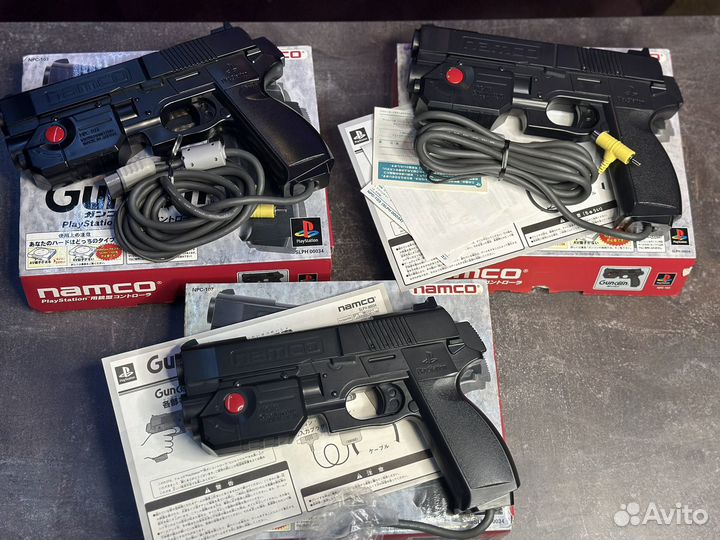 Guncon пистолет для PlayStation 1