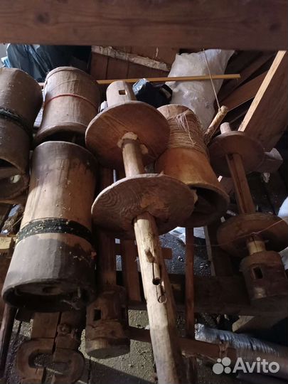 Старинный ткацкий станок