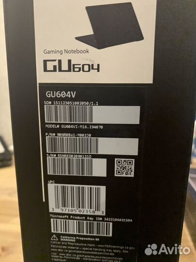 Asus Zephyrus M16 (i9-13900H,16Gb,1TB,4070)