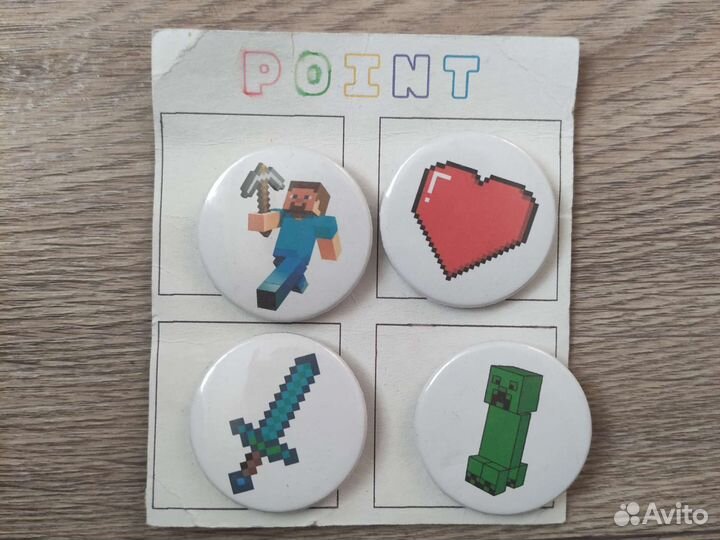 Значки minecraft