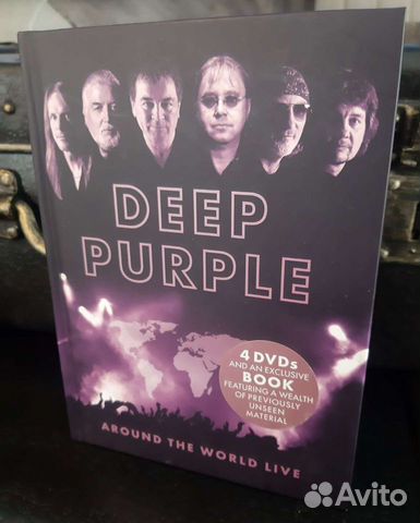Deep Purple, 4 dvd, подарочное издание, 2008 г.в