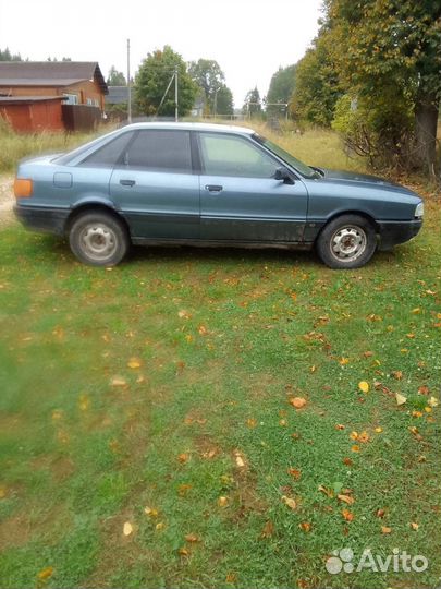 Audi 80 2.0 МТ, 1989, 200 000 км