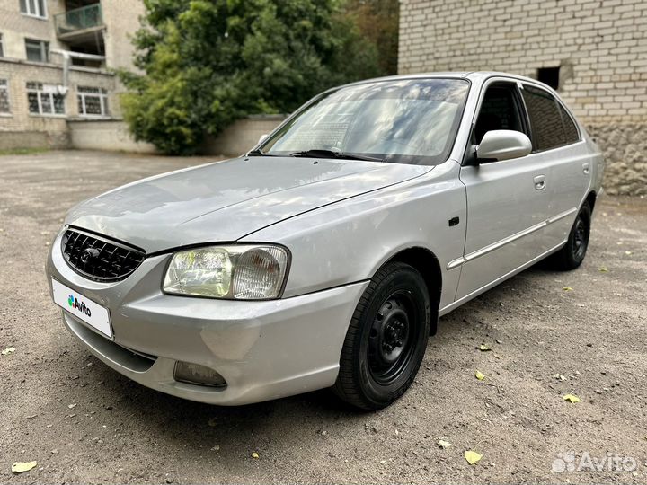 Hyundai Accent 1.5 МТ, 2006, 194 523 км