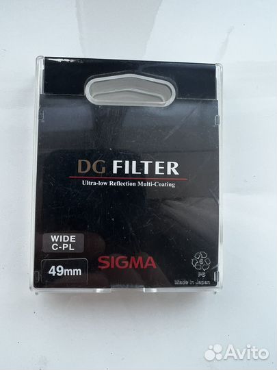 Поляризационный фильтр Sigma 49 mm wide C-PL