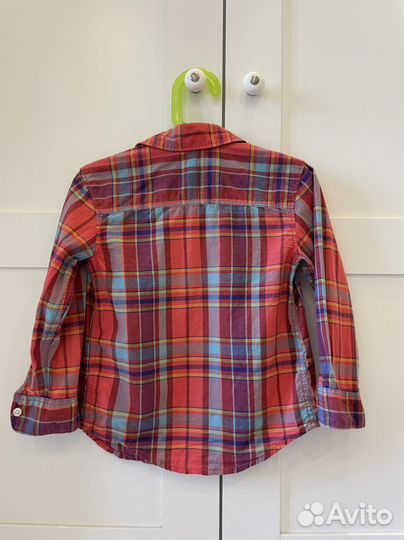 Рубашка Carter's в отличном состоянии