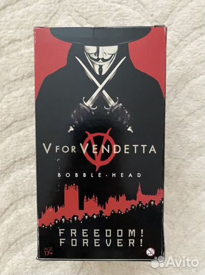 V for Vendetta bobble head Funko редкая фигурка