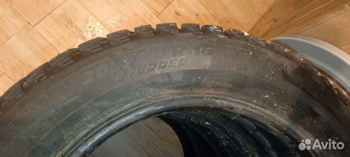 Шины зимние шипованные 205 60 r16 с дисками